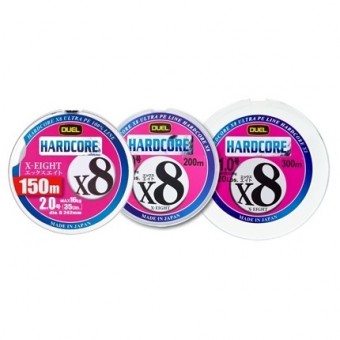 Плетеный Шнур Duel PE Hardcore X8 200m Yellow Плетеный Шнур Duel PE Hardcore X8 200m Yellow