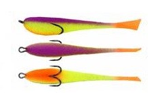 Рыбка поролоновая Grifon Сlassic с поджатым двойником (12см- 3шт)