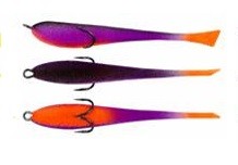 Рыбка поролоновая Grifon Сlassic с поджатым двойником (12см- 3шт)