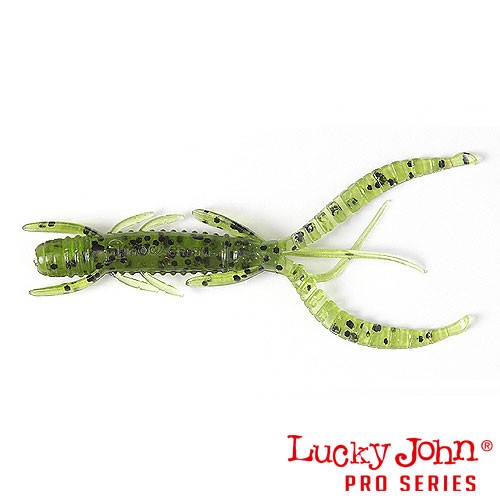 Виброхвосты съедобные Lucky John Pro Series HOGY SHRIMP 3.0in (07.60) 10шт