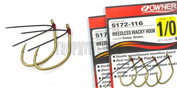 Крючок OWNER C'ultiva 5172 Wacky Weedless Hook