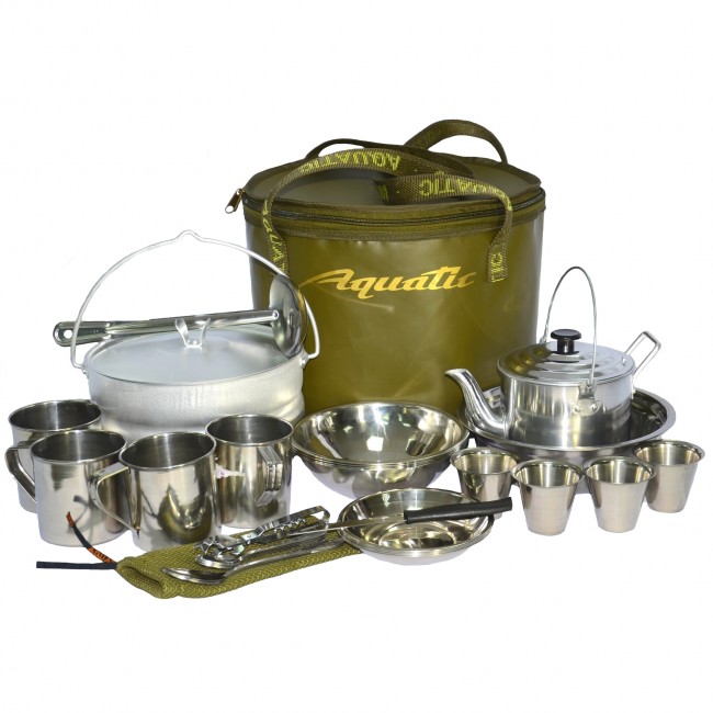 Пикниковый набор Aquatic ПН-01-4 на 4 персоны Пикниковый набор Aquatic ПН-01-4 на 4 персоны
