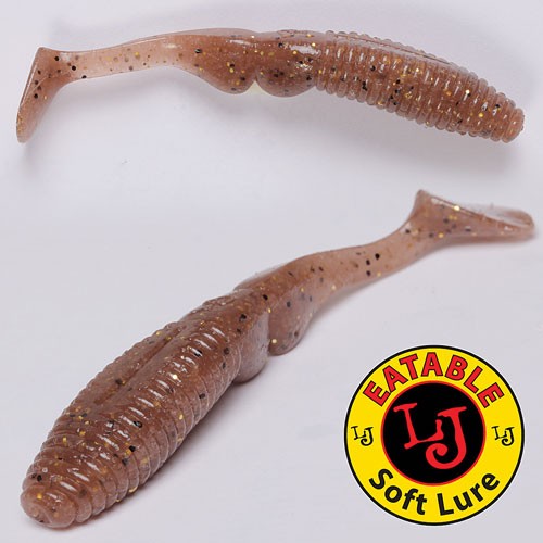 Виброхвосты съедобные Lucky John Pro Series MISTER GREEDY 3.0in (07.60) 7шт