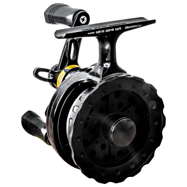 Катушка инерционная (зимняя) Black Side ICE ZEAL Катушка инерционная (зимняя) Black Side ICE ZEAL