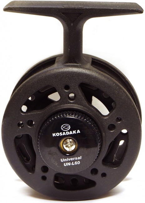 Катушка Kosadaka Universal 60мм на длинной лапке с фрикционом Катушка Kosadaka Universal 60мм на длинной лапке с фрикционом