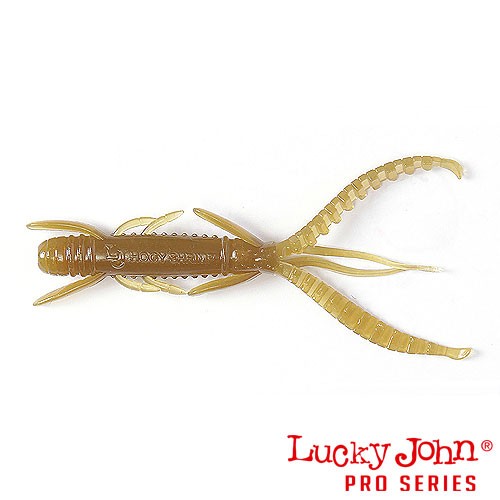 Виброхвосты Съедобные Lucky John Pro Series HOGY SHRIMP 2,2in (05.60) 10шт