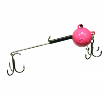 Снасточка Тула зимняя,цвет-розовый 1,0мм Снасточка Тула зимняя,цвет-розовый 1,0мм