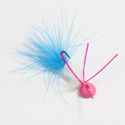 Джиг-таблетка форелевая,вязанная, крючок Hayabusa №2 Tula-SF (1 шт)