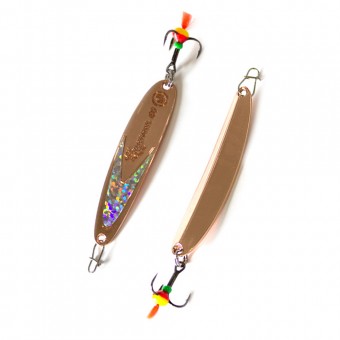 Блесна вертикальная Ecopro 40мм . Судачья серебр.флекс. Блесна вертикальная Ecopro 40мм . Судачья серебр.флекс.