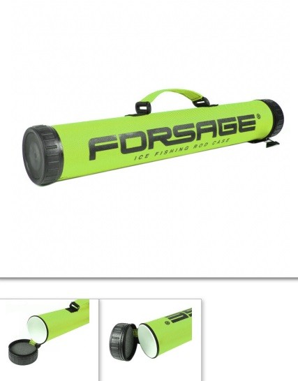 Тубус для зимних удочек Forsage Ice 55 лайм Тубус для зимних удочек Forsage Ice 55 лайм