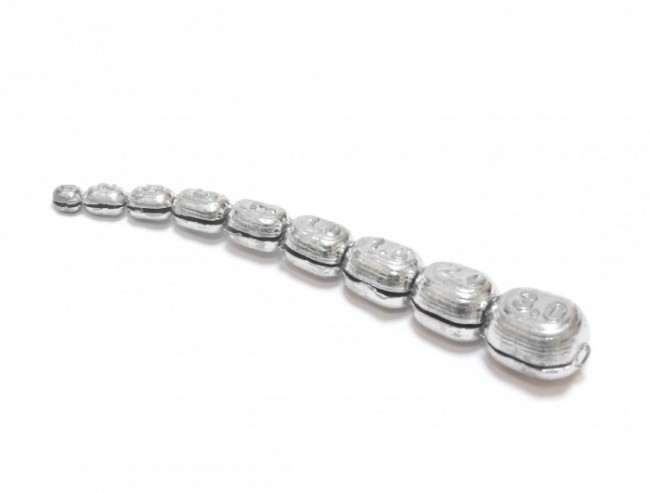 Груз Тула "косичка" с прорезью 