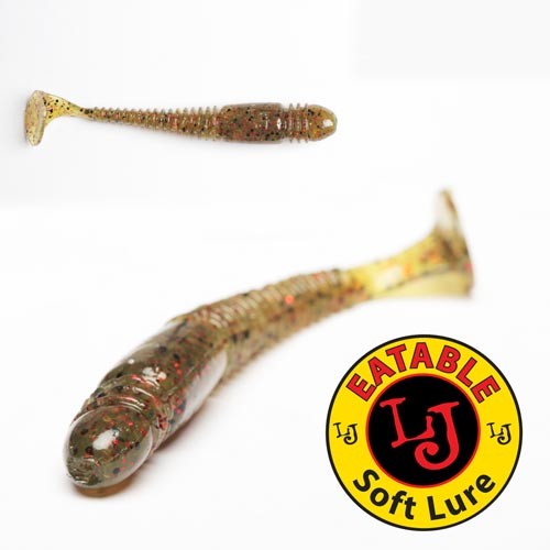 Виброхвосты Lucky John Pro Series TIOGA 2.9in (07.40) 7шт, съедобные Виброхвосты Lucky John Pro Series TIOGA 2.9in (07.40) 7шт, съедобные