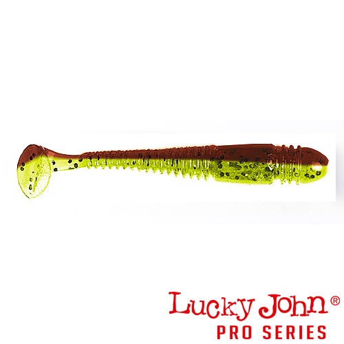 Виброхвосты Lucky John Pro Series TIOGA 2.9in (07.40) 7шт, съедобные Виброхвосты Lucky John Pro Series TIOGA 2.9in (07.40) 7шт, съедобные