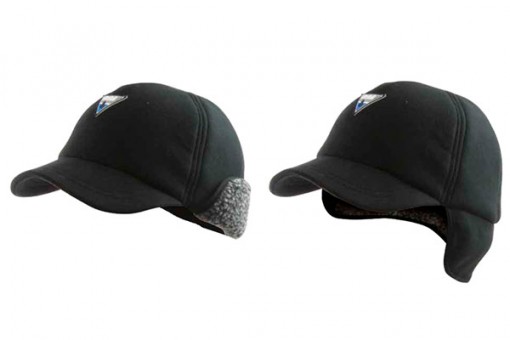 Кепка флисовая Alaskan черно-серая