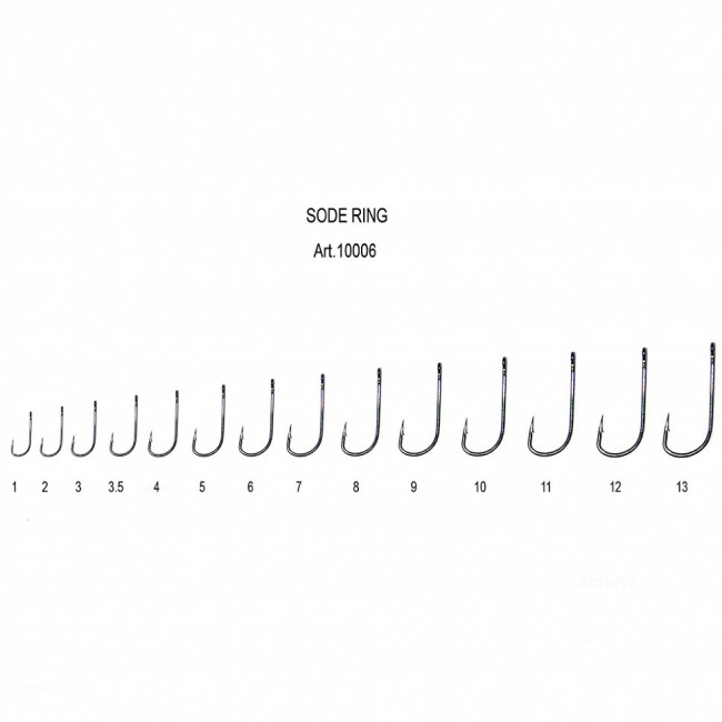 Крючок Fish Season Sode ring с ушком Крючок Fish Season Sode ring с ушком