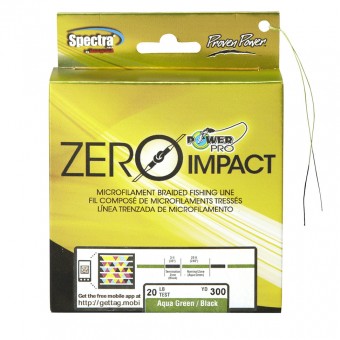Леска плетеная Power Pro ZERO I 135m зеленая 0,36