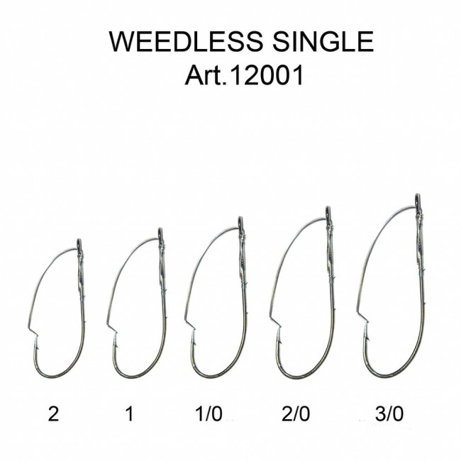 Крючок Fish Season незацепляйка WEEDLESS SINGLE