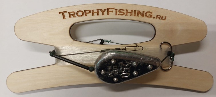 Готовая оснастка на сазана, карпа (макушатник, жмыховница)