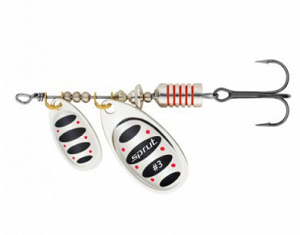 Блесна Вращающаяся "Sprut" Alba Tandem Spinner #3