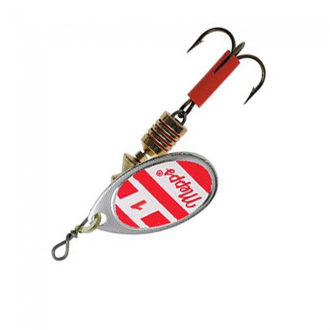 Блесна вращ. Mepps AGLIA White/Red, 1 Блесна вращ. Mepps AGLIA White/Red, 1