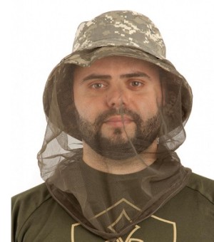 Панама с сеткой Novatex (смесовая,белая цифра)