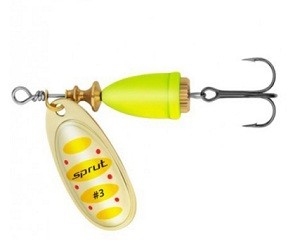 Блесна Вращающаяся "Sprut" Livia Spinner #3 