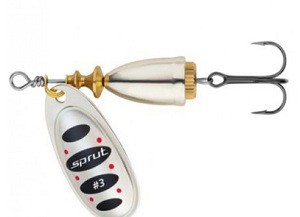 Блесна Вращающаяся "Sprut" Livia Spinner #3 