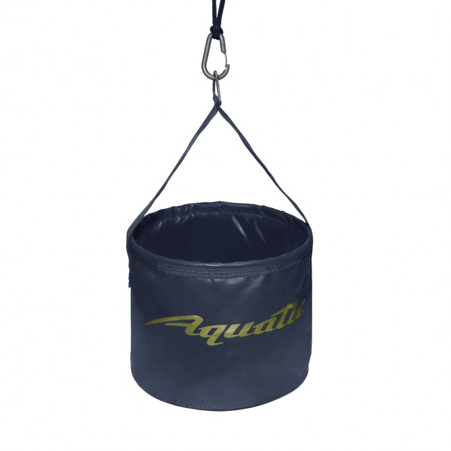 Ведро Aquatic В-08 для замешивания корма герметичное, с шнуром на карабине Ведро Aquatic В-08 для замешивания корма герметичное, с шнуром на карабине