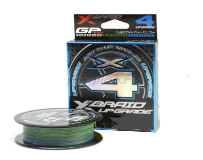 Шнур YGK X-Braid Upgrade X4 150м  3colored