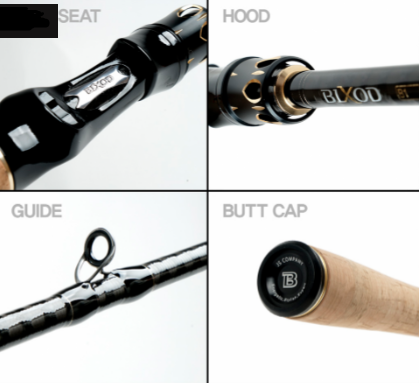 Спиннинг кастинговый JS Company Bixod B1 BC722H-X ver.2021 10,5-42 г 14-25 lb 2,18 м Тубус