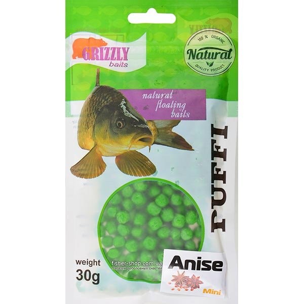 Воздушное тесто Grizzly Baits Puffi (размер мини) Воздушное тесто Grizzly Baits Puffi (размер мини)