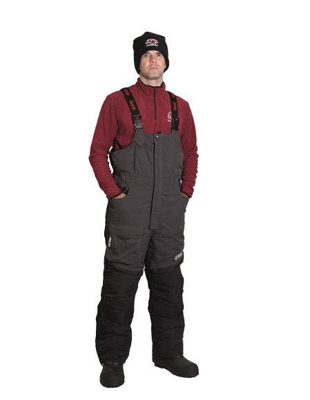 Костюм зимний Alaskan NewPolar 2.0 красный/серый/черный (куртка+полукомбинезон