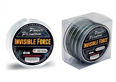Леска Power Phantom Invisible Force Clear 100m Леска Power Phantom Invisible Force Clear 100m