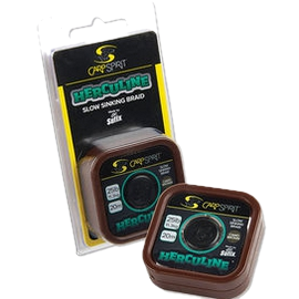 Поводок карповый Sufix Carp Spirit Herculine Braid Camo Green 20м 20lb/9.1кг (зеленый камуфляж)