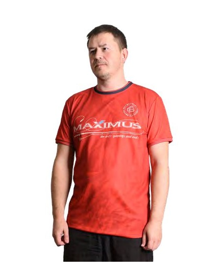 Футболка Maximus красн.