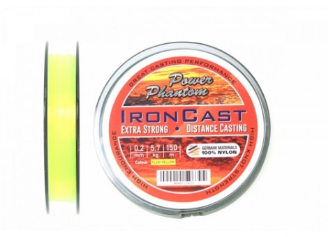 Леска Power Phantom IronCast Fluo 150m Леска Power Phantom IronCast Fluo 150m