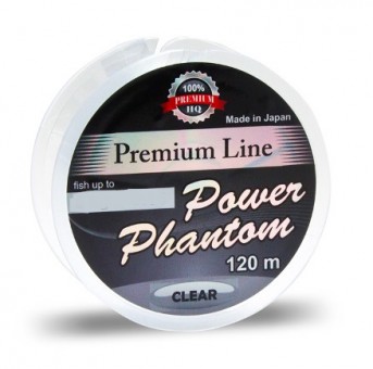 Леска Power Phantom Premium Line Clear 120m Леска Power Phantom Premium Line Clear 120m