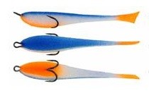 Рыбка поролоновая Grifon Сlassic с поджатым двойником (8см- 3шт)