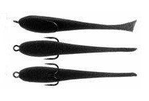 Рыбка поролоновая Grifon Сlassic с поджатым двойником (8см- 3шт)